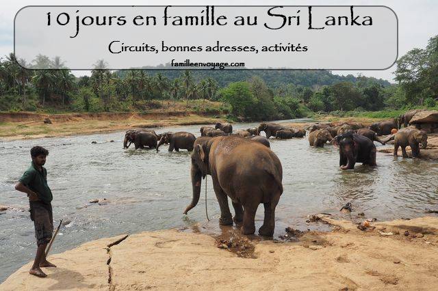 Sri lanka en famille