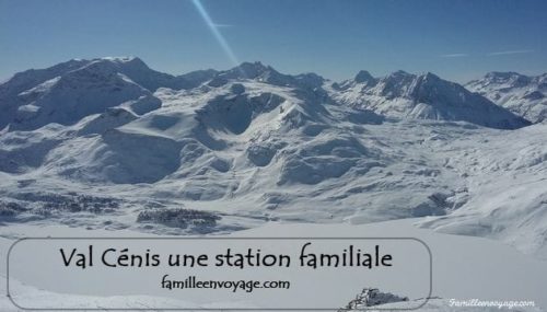 val cénis station ski famille