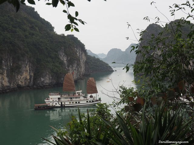 croisière sur la baie de Tu Long avec indochina junk 