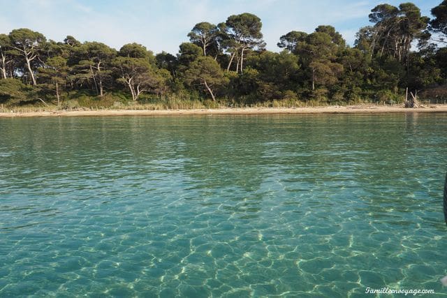 plage de notre dame porquerolle