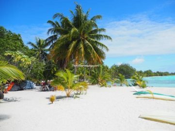 voyage en famille en polynésie camping