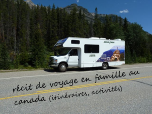 voyage en camping car au canada