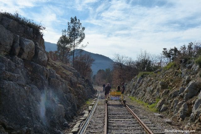 vélorail de pourcieux