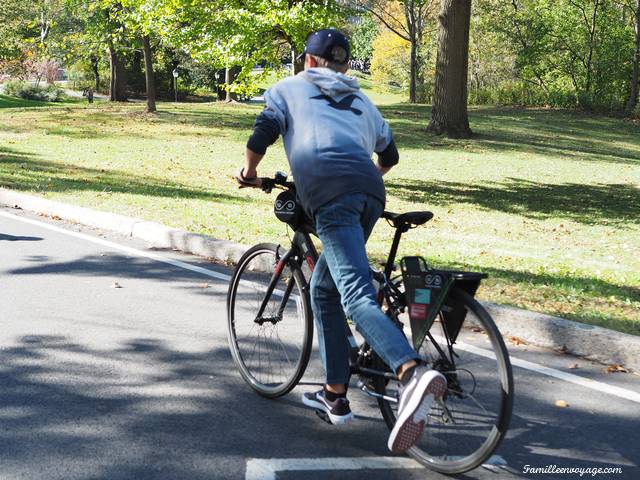 central park en automne