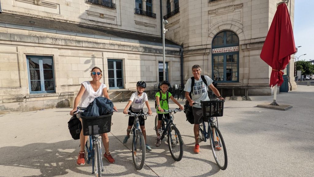 vélodyssée en famille