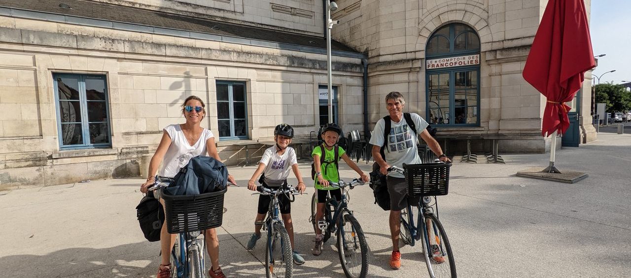 vélodyssée en famille